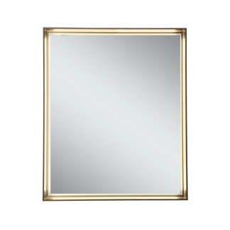 Espejo Profix Brushed Bronze Con Luz