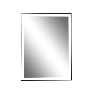 Espejo Solid Black Con Luz