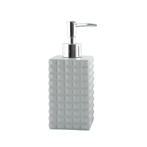 MSV Kubik Dispensador de Jabon Gris Claro