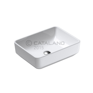 Catalano Green Lavamanos 50 Cm S/hoyo White