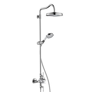 Axor Montreux Showerpipe Con Mezcladora Termostatica y Overhead Shower 1 Jet