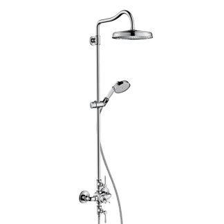 Axor Montreux Showerpipe Con Mezcladora Termostatica y Overhead Shower 1 Jet