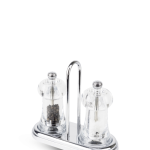Peugeot Brasserie Set Molinos Pimienta Y Sal Acrílico Cromo 11 Cm