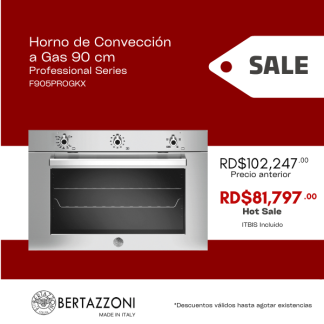 Bertazzoni Professional Series Horno a Gas 90cm