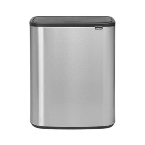 Brabantia Bo Zafacon Touch Bin 2 X 30 Lt  Fingerprint Proof