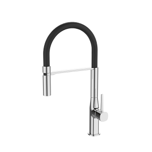 Bellari Griferia Para Fregadero Cromo/ Negro