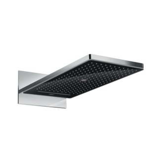 Hansgrohe Rainmaker Select 580 cabeza de ducha 3jet negro/cromo