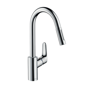 Hansgrohe Focus M41  Mezclador Monomando de Cocina 240, ducha extraíble, 2jet
