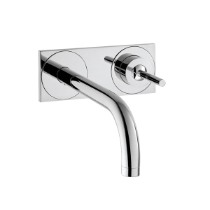 Axor Uno Mezcladora de Pared para Lavamanos con Placa 235 CM Cromo