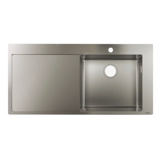 Hansgrohe S715-F450 Fregadero de Encastre 1 boca 450cm con Escurridor