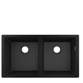 Hansgrohe Fregadero Bajo Encimera 2 bocas 370/370 90 cm