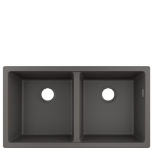 Hansgrohe Fregadero Bajo Encimera dos bocas 370/370 90 Cm