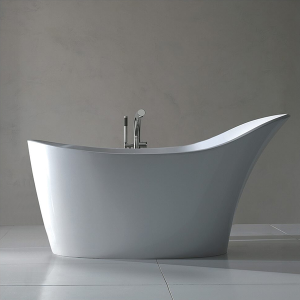 Victoria+Albert Amalfi Bañera Freestanding Blanca No Overflow