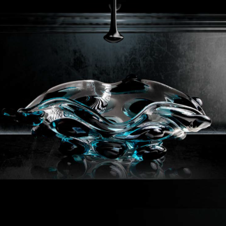 Glass Design Arte Tre Lavamanos