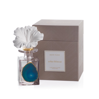 Zodax Agate Flower Difusor Hibiscus Blanco