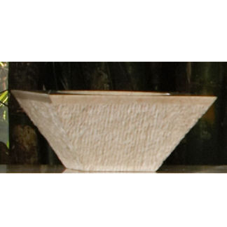 Bati Kaiko Lavamano Tipo Piramide 45X35X20Cm Beige Pulido