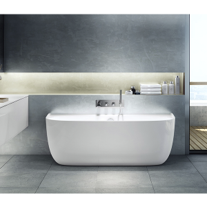 Victoria+Albert Eldon Bañera Freestanding Blanca No Overflow