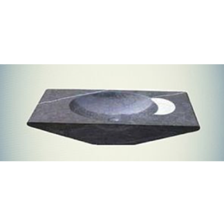 Bati Maya Lavamano 80X35X12 Gry Black Dk