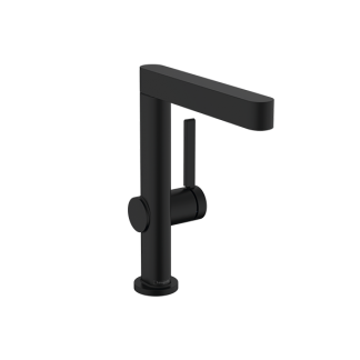 Hansgrohe Finoris 230  Monomando Lavabo Caño Giratorio Negro Mate
