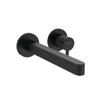 Hansgrohe Finoris Mezclador Monomando Lavabo Empotrado Negro Mate con iBox