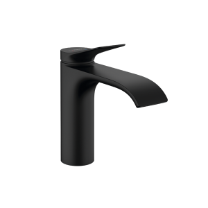 Hansgrohe Vivenis 110 Mezclador Monomando de Lavabo con Vaciador Negro Mate