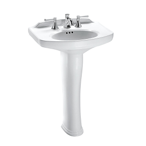 TOTO Dartmouth Lavamano De Pedestal 8″