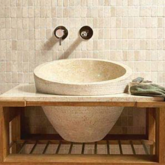 Bati Ratu Lav P/Empotrar Mueble Beige