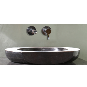 Bati Hati Lavamano 60X45X10Cm Grey Black Dk