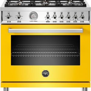 Bertazzoni Professional Estufa 36" A Gas Amarilla