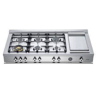 Bertazzoni Rangetop 6 Hornillas y Plancha 122cm