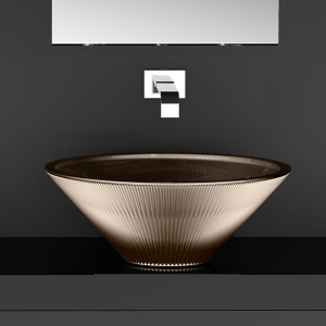 Glass Design Tecno Metal 40  Lavamanos