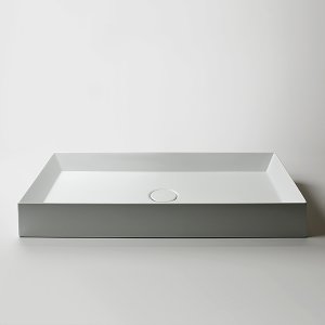 Valdama Track  Lavamano 60x38 H12  Glossy White