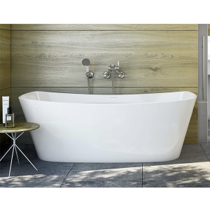 Victoria+Albert Trivento Bañera Freestanding Blanca No Overflow