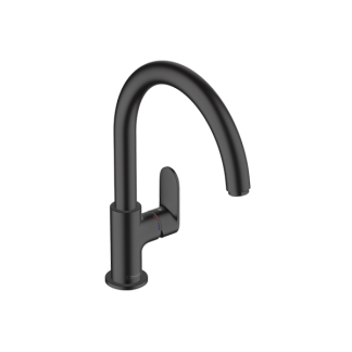 Hansgrohe Vernis Blend M35  Mezclador Monomando de Cocina Negro Mate