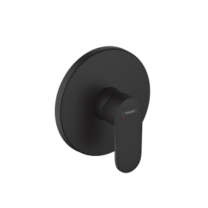 Hansgrohe Vernis Blend  Mezclador Monomando de Ducha Empotrado Negro Mate con iBox