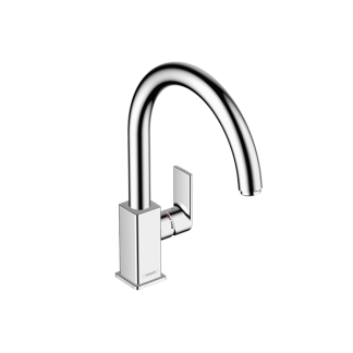Hansgrohe Vernis Shape Mezclador Monomando de Cocina 210 con Caño Giratorio Cromo