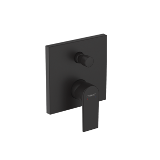 Hansgrohe Vernis Shape  Mezclador Monomando de Baño Ducha Empotrado Negro Mate con iBox