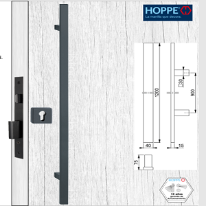 Hoppe Cerradura para Puerta Principal