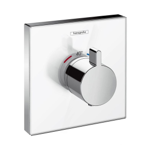 Hansgrohe Shower Select Glass Thermostatic Mixer Highflow Instalación Oculta