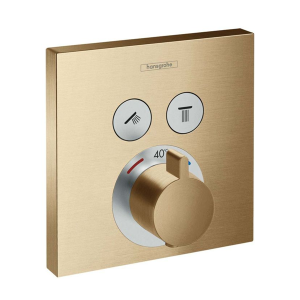 Hansgrohe ShowerSelect Termostato para instalación empotrada de 2 funciones