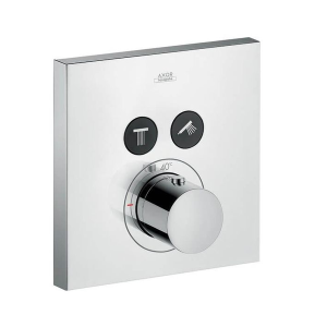 Axor Citterio E Trim Kit Termostatico De 2 Salidas Steel Optic