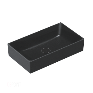 CATALANO NEW ZERO LAVAMANO RECTANGULAR NEGRO MATE 60X35