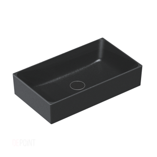 CATALANO NEW ZERO LAVAMANO RECTANGULAR NEGRO MATE 60X35