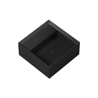 VALDAMA CUT LAVAMANO 45X45 H20 1TH NERO OPACO