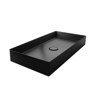 VALDAMA TRACK LAVAMANO 60X38 H12 NEGRO OPACO